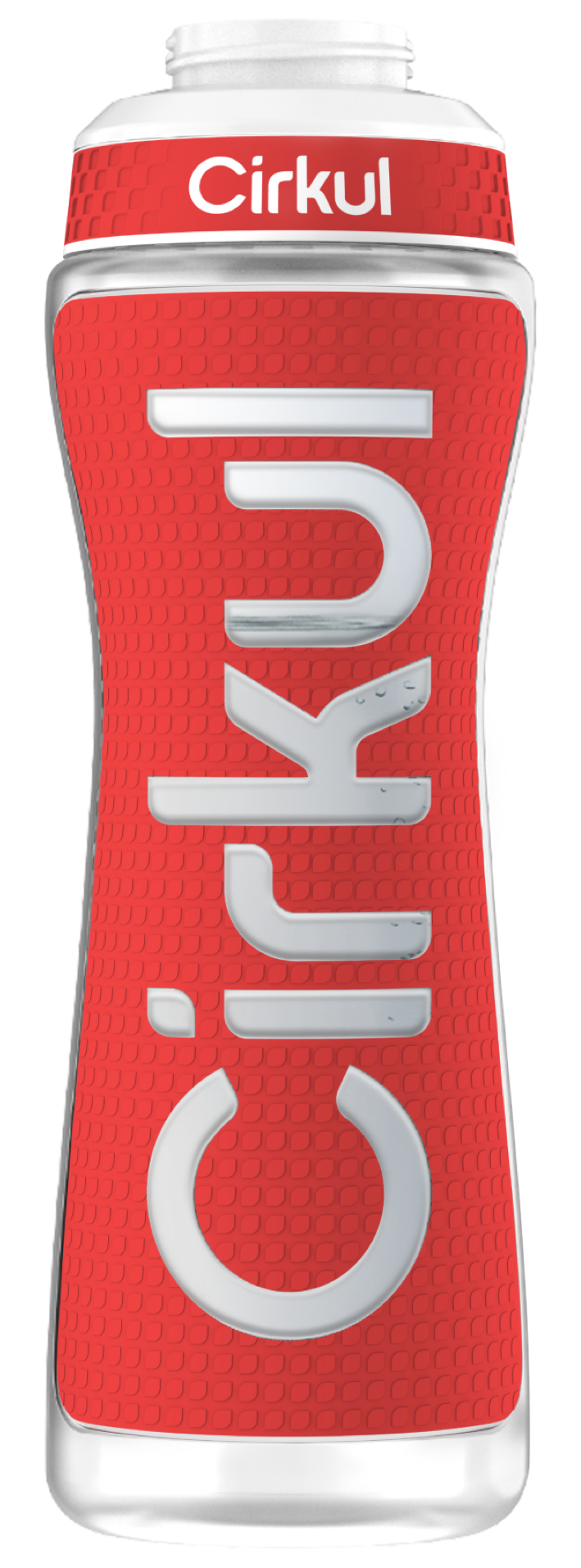 22oz. Grip Squeeze Plastic Bottle & Sport Lid U582