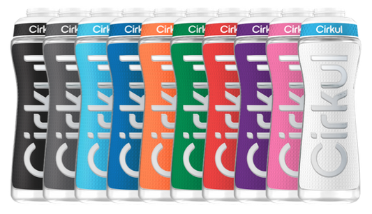 22oz. Grip Squeeze Plastic Bottle & Sport Lid U582