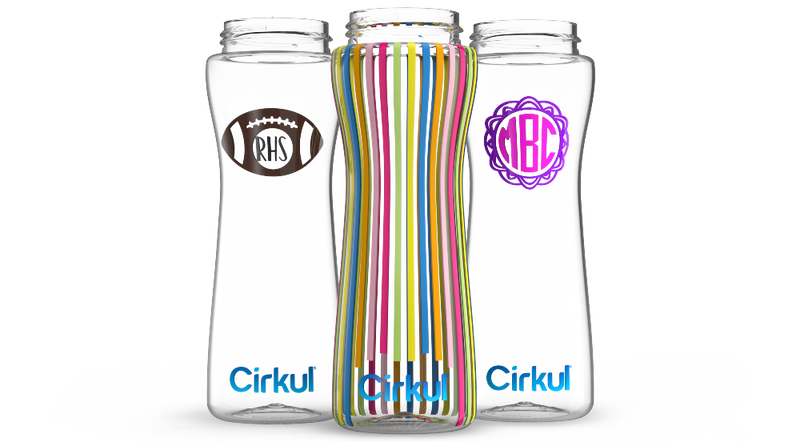 Custom 22oz. Plastic Bottle & Comfort Grip Lid YTNK