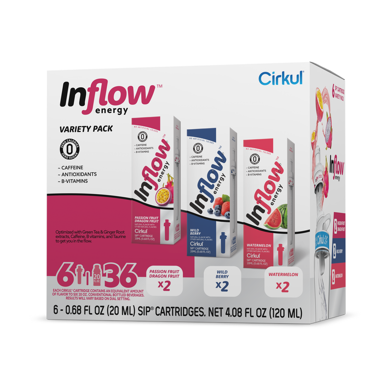 Inflow Energy® 6-Pack Variety Pack DPJV