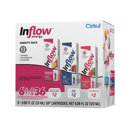 Inflow Energy® 6-Pack Variety Pack DPJV