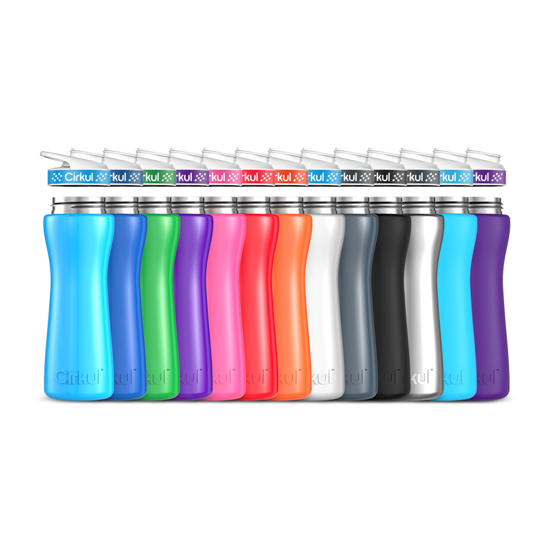 22oz. Stainless Steel Bottle & Comfort Grip Lid X6S3