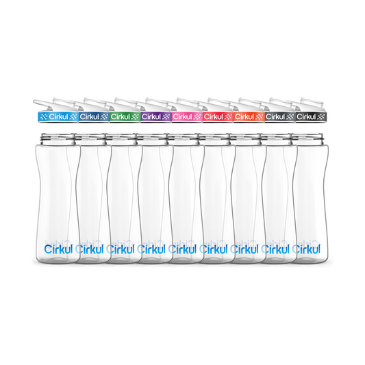 22oz. Plastic Bottle & Comfort Grip Lid GC04