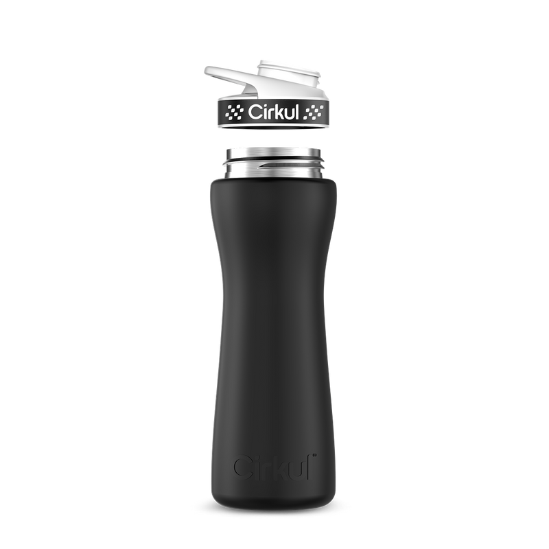 22oz. Stainless Steel Bottle & Comfort Grip Lid X6S3
