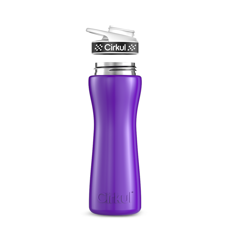 22oz. Stainless Steel Bottle & Comfort Grip Lid X6S3