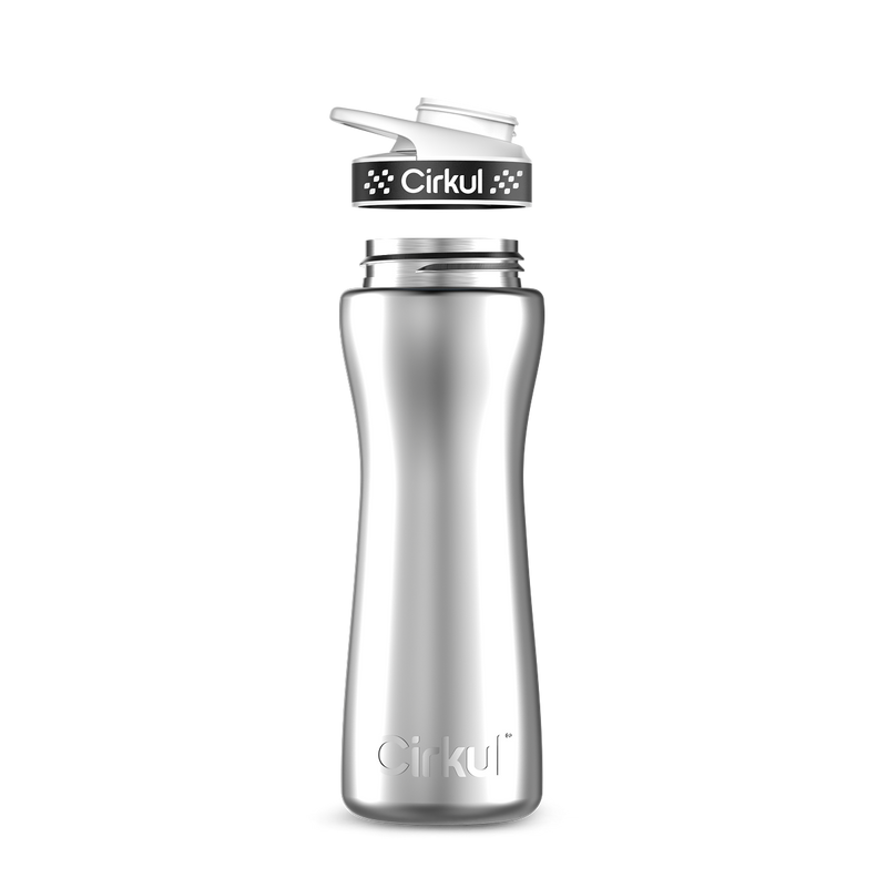 22oz. Stainless Steel Bottle & Comfort Grip Lid X6S3