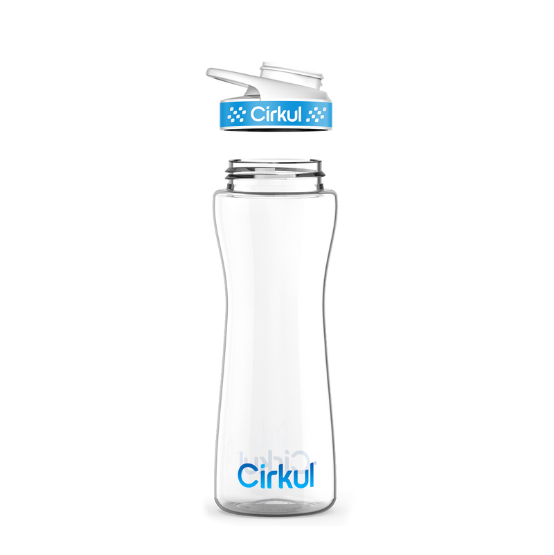 22oz. Plastic Bottle & Comfort Grip Lid GC04