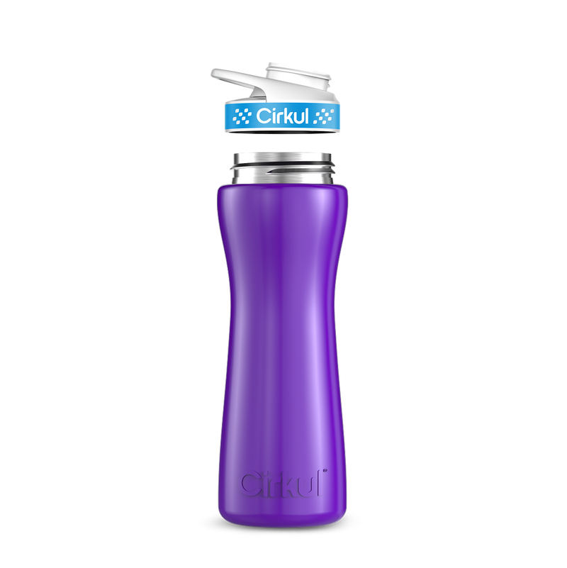 22oz. Stainless Steel Bottle & Comfort Grip Lid X6S3