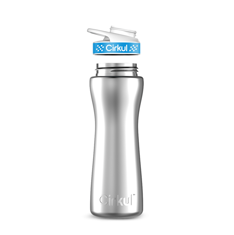 22oz. Stainless Steel Bottle & Comfort Grip Lid X6S3