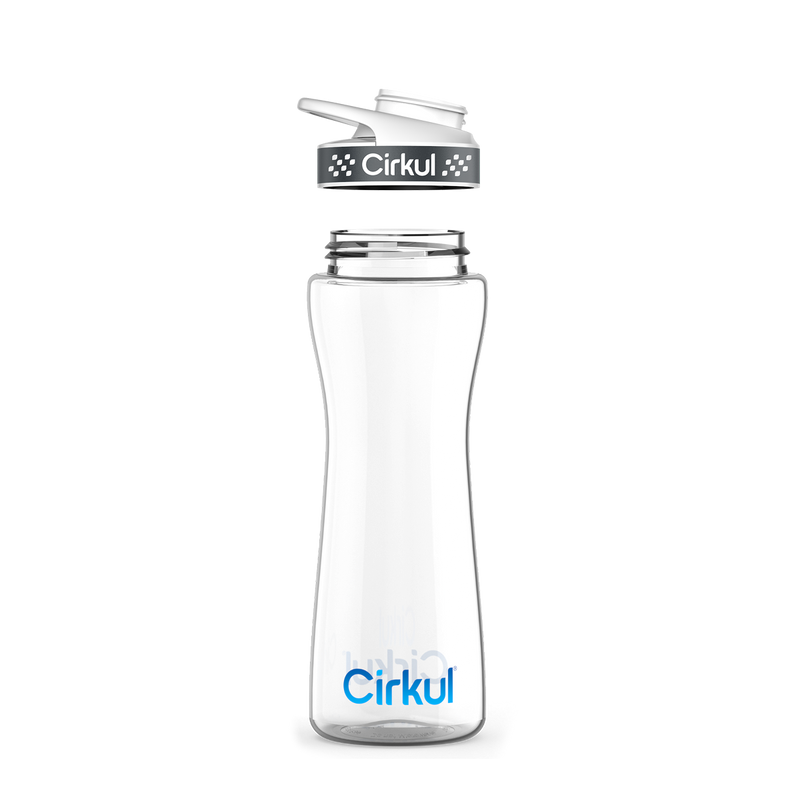 22oz. Plastic Bottle & Comfort Grip Lid GC04
