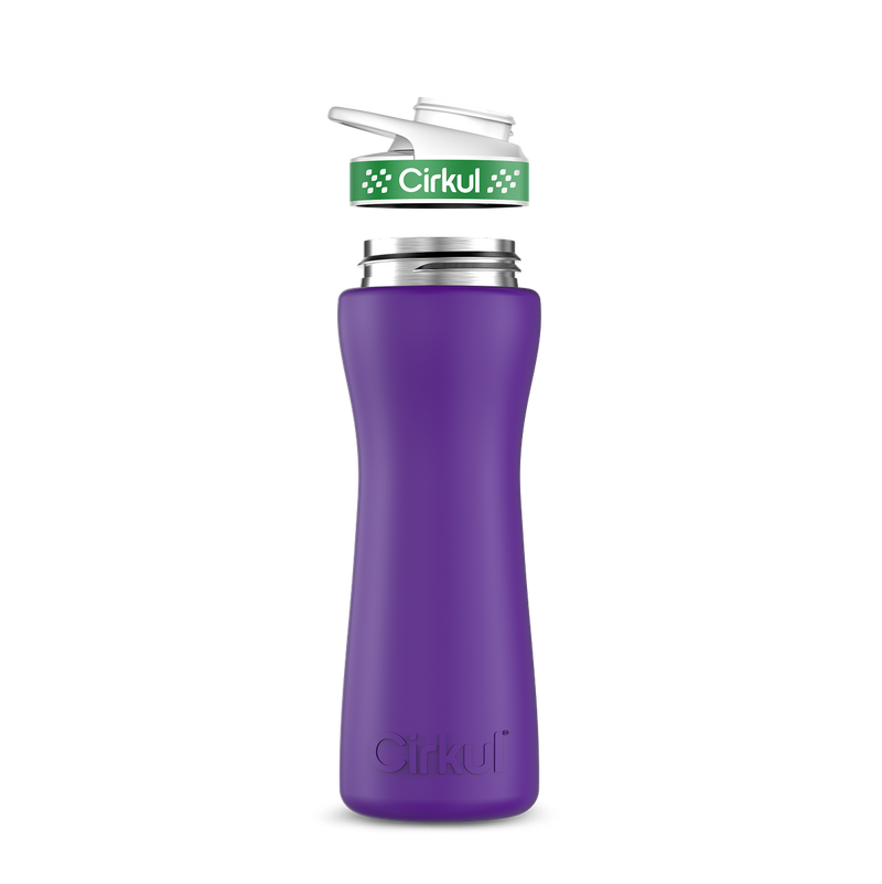 22oz. Stainless Steel Bottle & Comfort Grip Lid X6S3