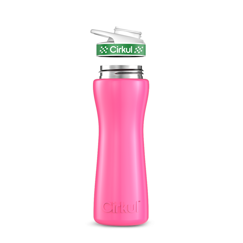 22oz. Stainless Steel Bottle & Comfort Grip Lid X6S3