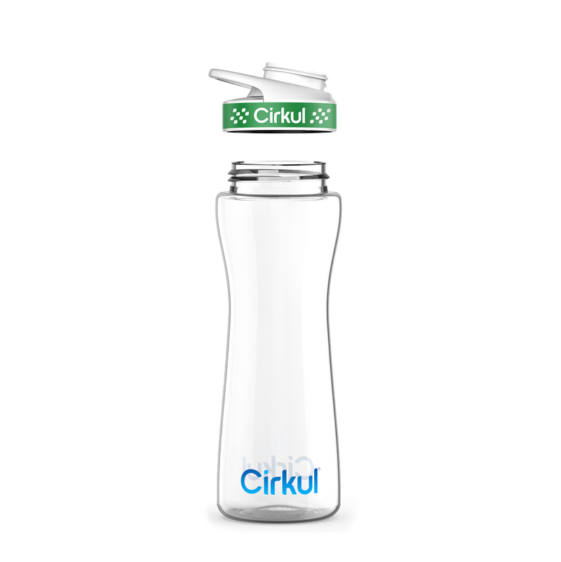 22oz. Plastic Bottle & Comfort Grip Lid GC04