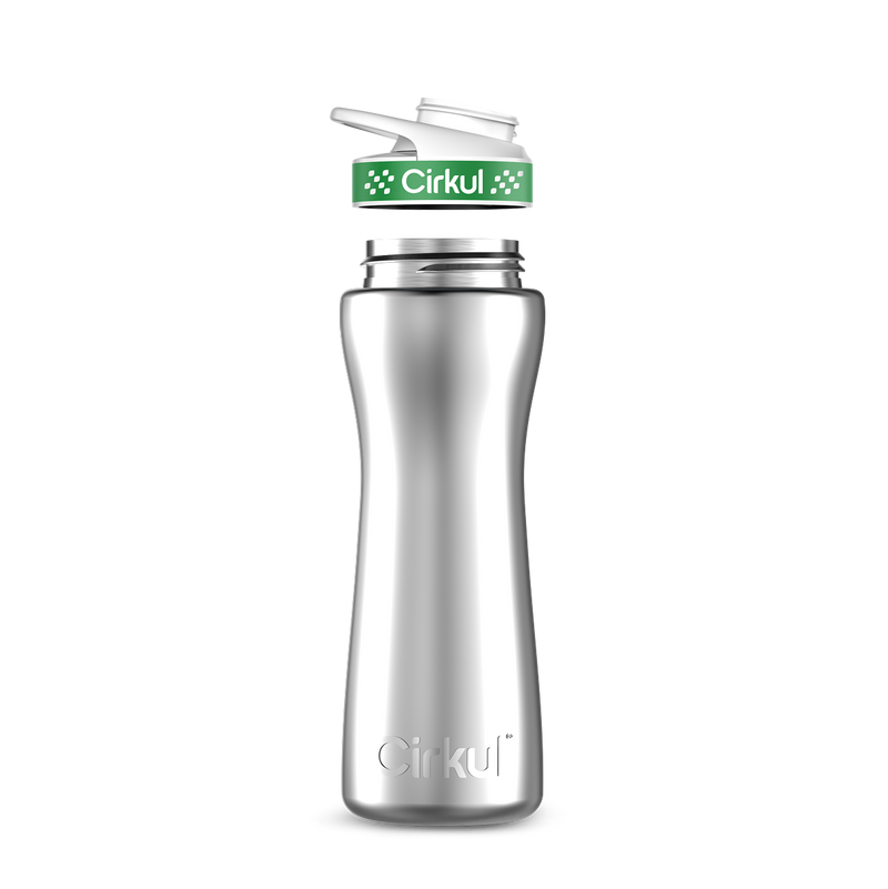 22oz. Stainless Steel Bottle & Comfort Grip Lid X6S3
