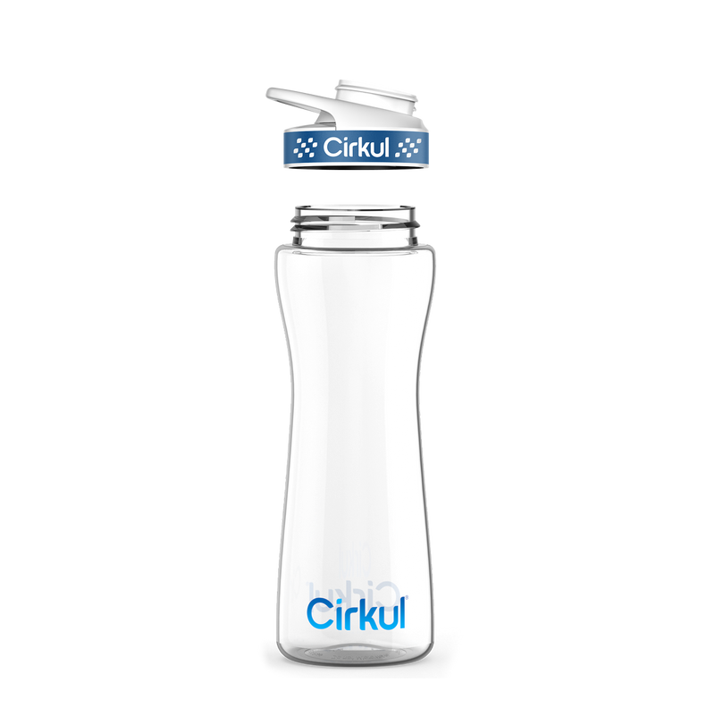 22oz. Plastic Bottle & Comfort Grip Lid GC04