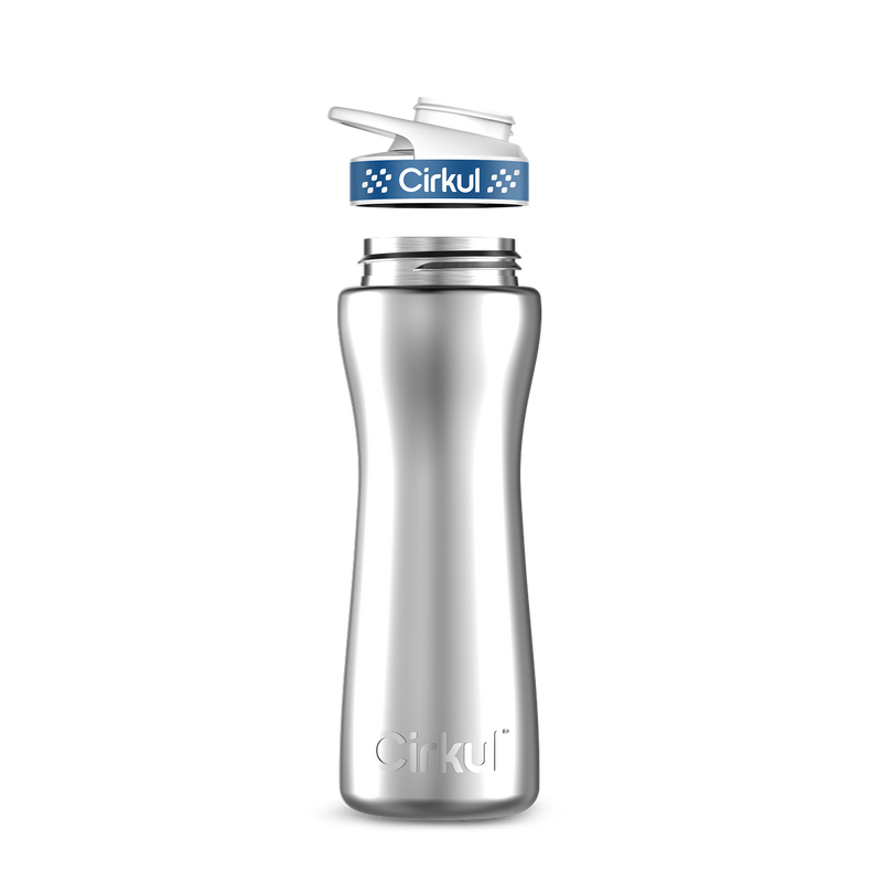 22oz. Stainless Steel Bottle & Comfort Grip Lid X6S3
