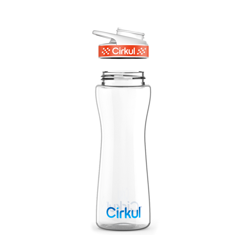 22oz. Plastic Bottle & Comfort Grip Lid GC04