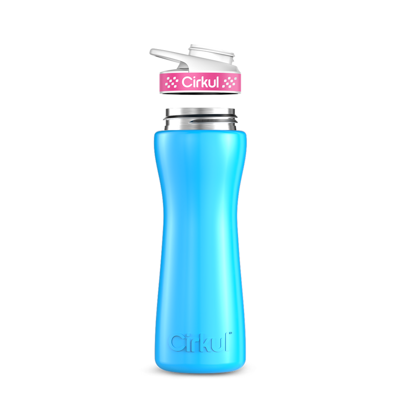 22oz. Stainless Steel Bottle & Comfort Grip Lid X6S3