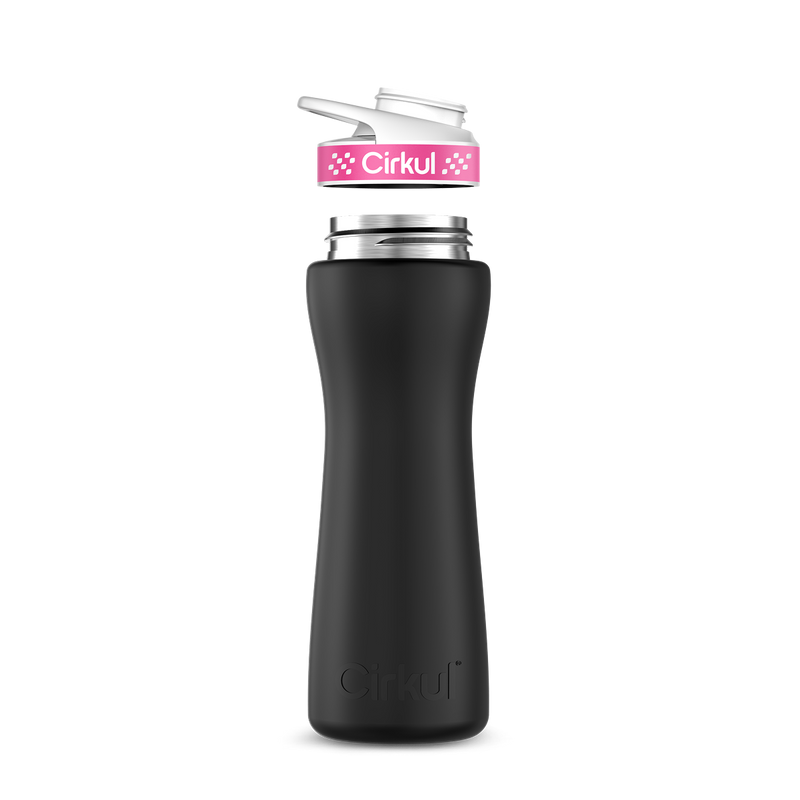 22oz. Stainless Steel Bottle & Comfort Grip Lid X6S3