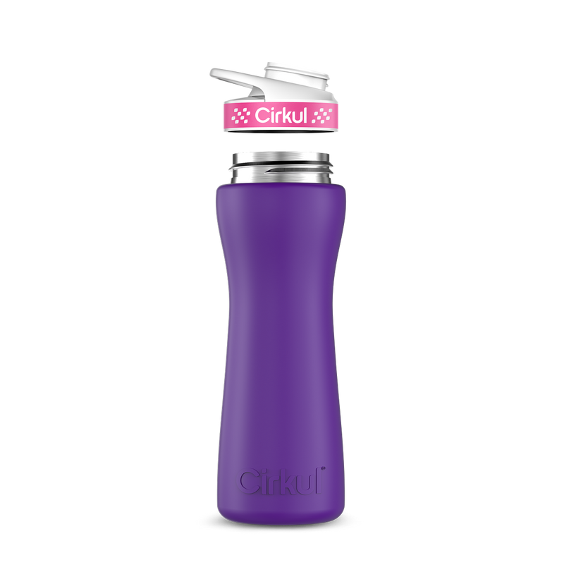 22oz. Stainless Steel Bottle & Comfort Grip Lid X6S3