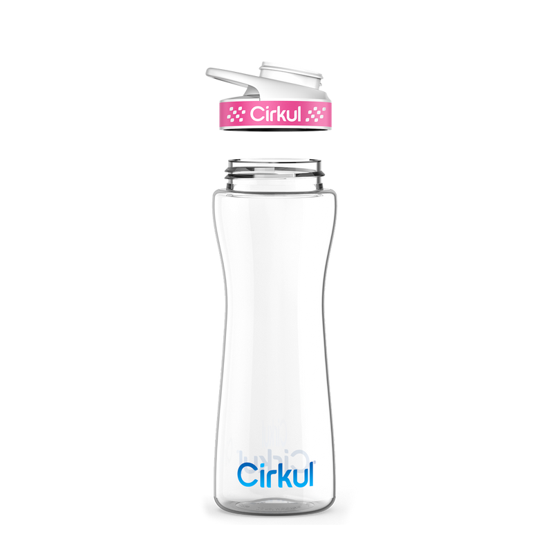 22oz. Plastic Bottle & Comfort Grip Lid GC04