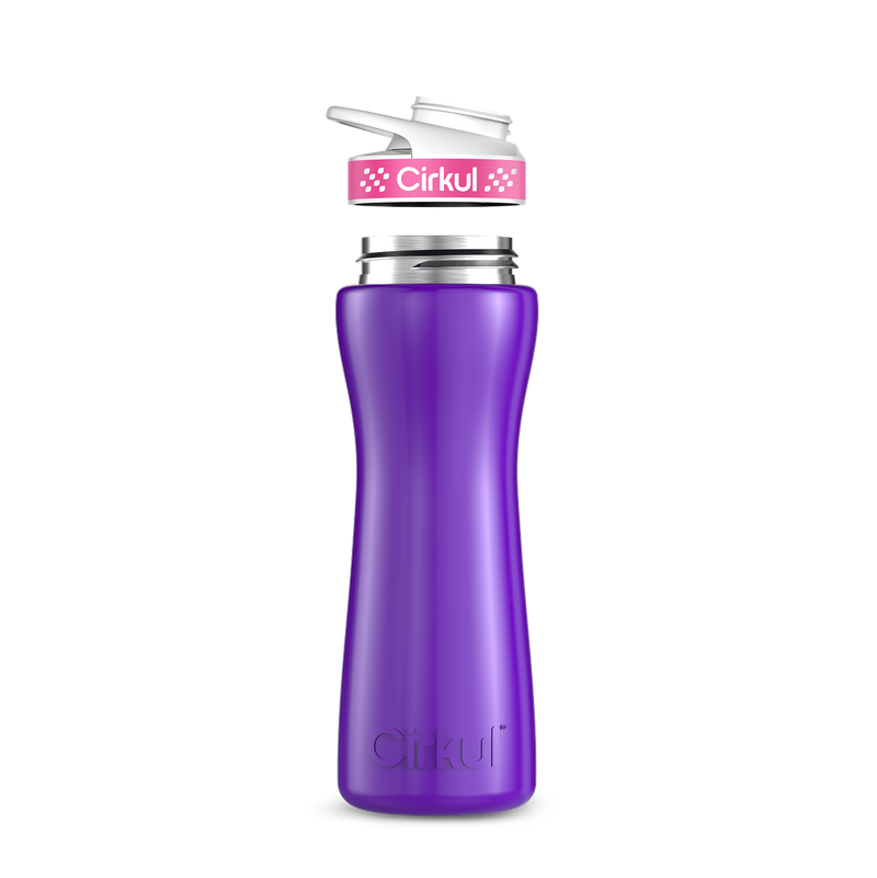 22oz. Stainless Steel Bottle & Comfort Grip Lid X6S3