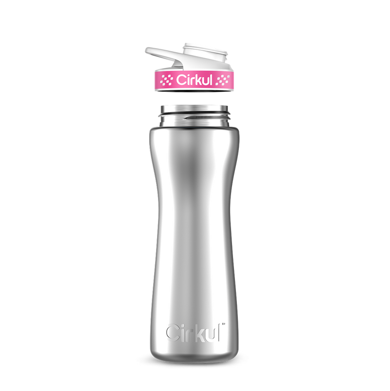 22oz. Stainless Steel Bottle & Comfort Grip Lid X6S3