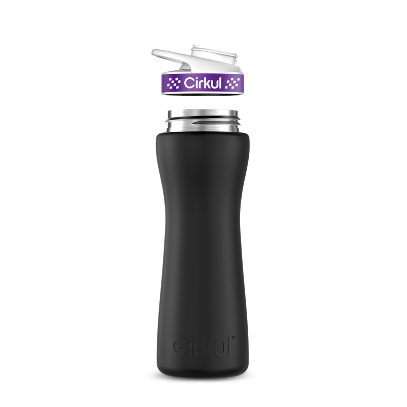 22oz. Stainless Steel Bottle & Comfort Grip Lid X6S3