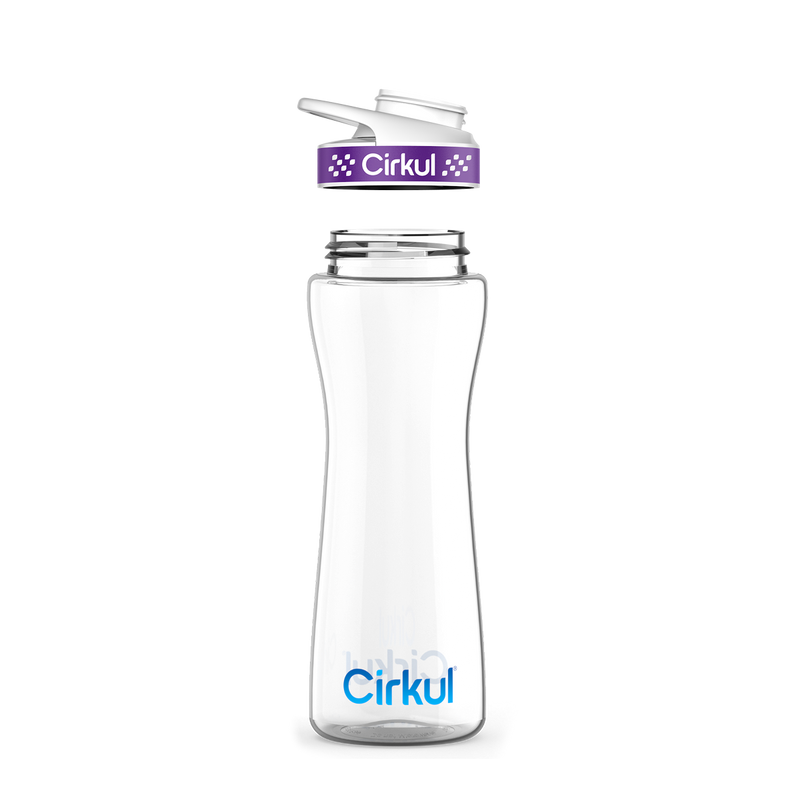22oz. Plastic Bottle & Comfort Grip Lid GC04