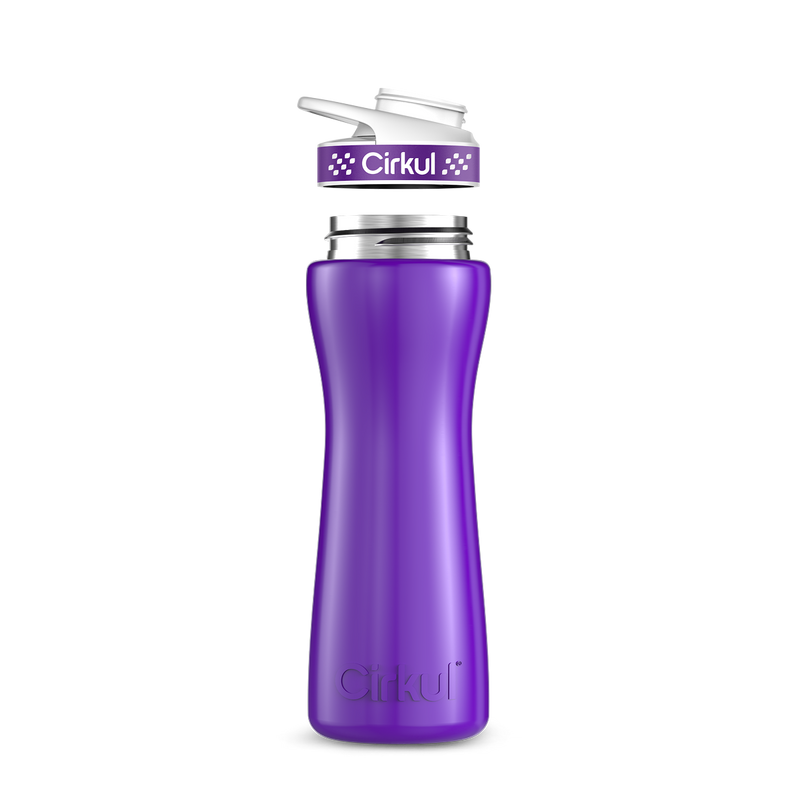 22oz. Stainless Steel Bottle & Comfort Grip Lid X6S3