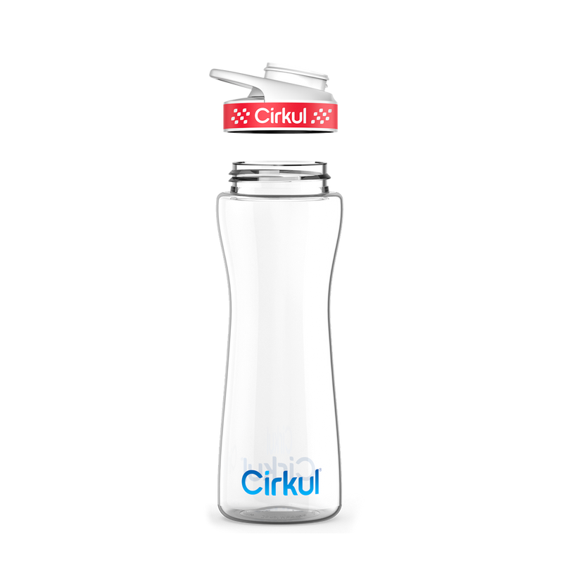22oz. Plastic Bottle & Comfort Grip Lid GC04
