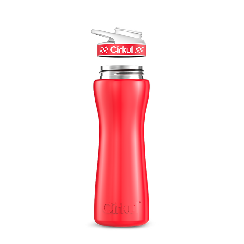 22oz. Stainless Steel Bottle & Comfort Grip Lid X6S3