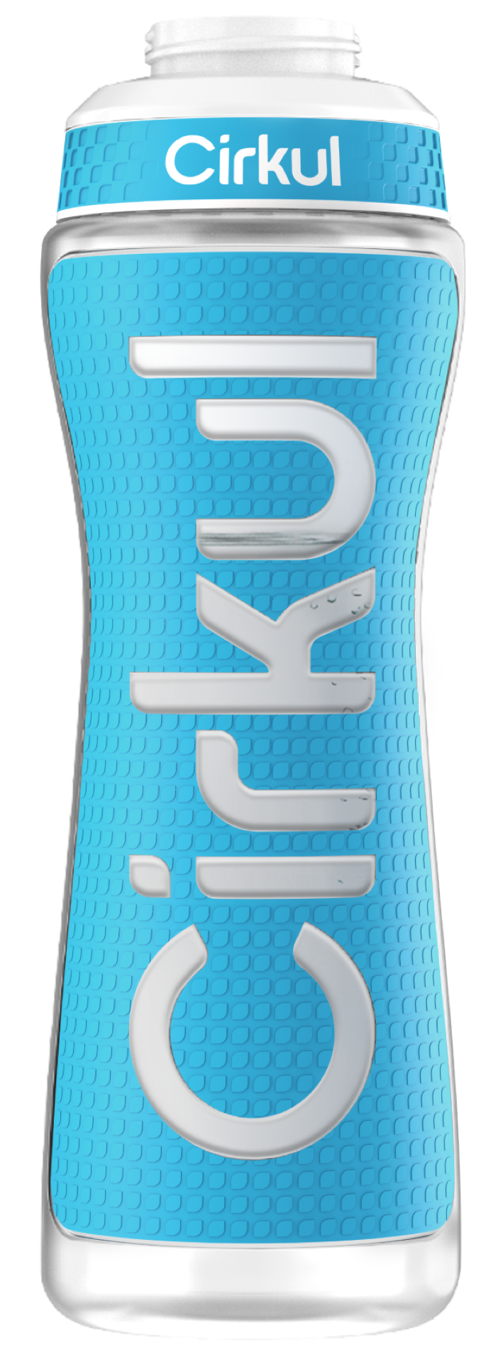 22oz. Grip Squeeze Plastic Bottle & Sport Lid U582