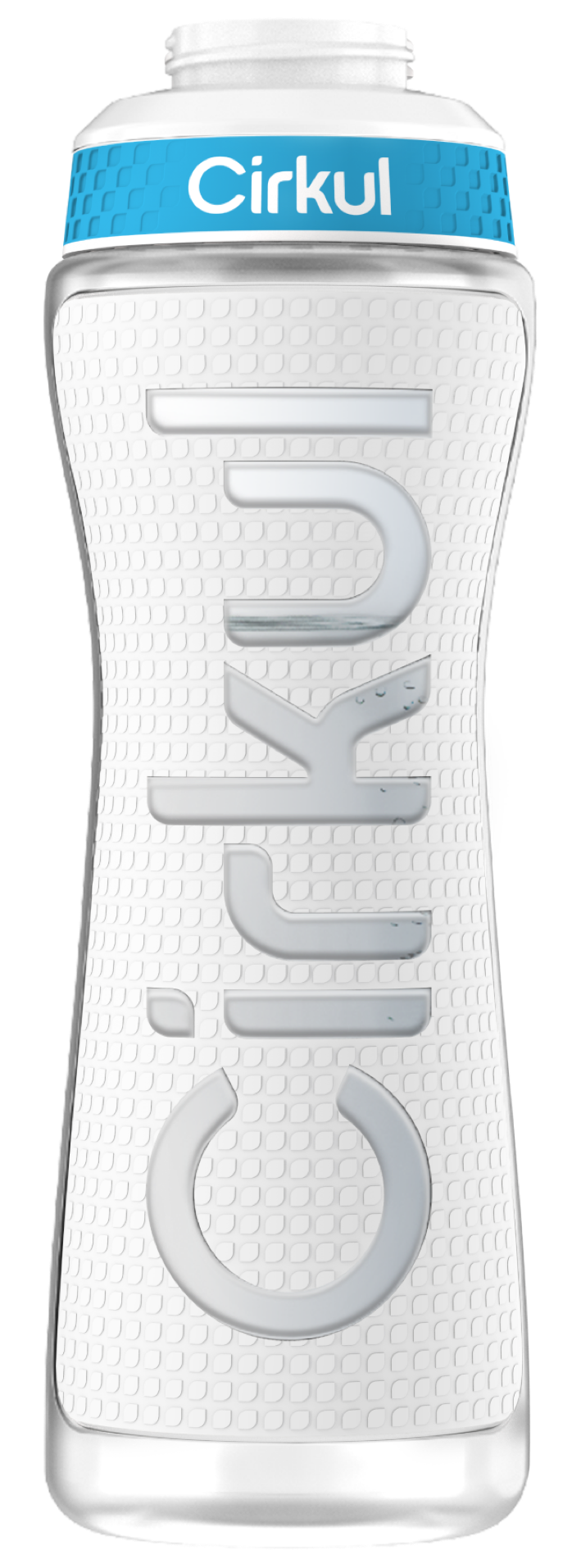 22oz. Grip Squeeze Plastic Bottle & Sport Lid U582