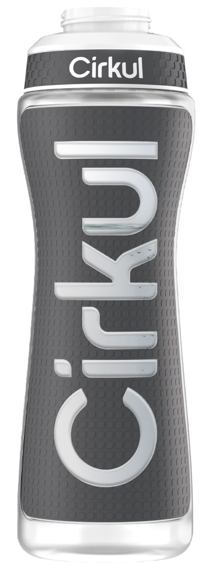 22oz. Grip Squeeze Plastic Bottle & Sport Lid U582