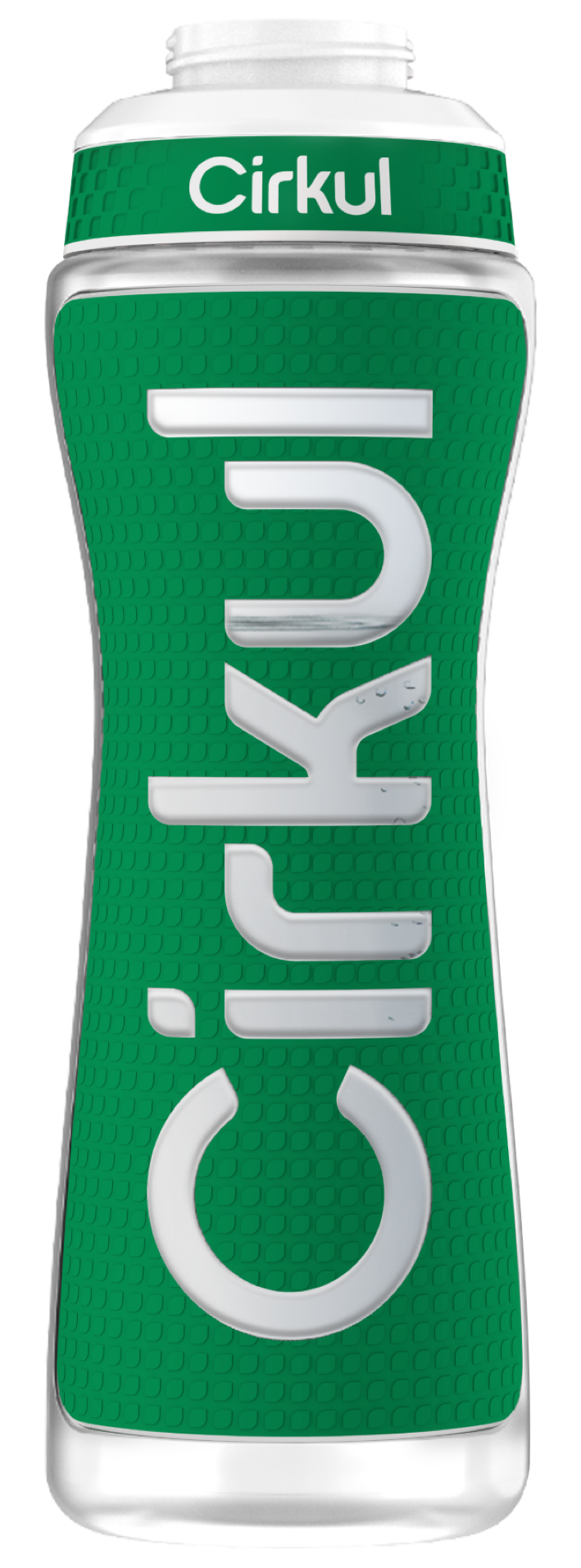 22oz. Grip Squeeze Plastic Bottle & Sport Lid U582