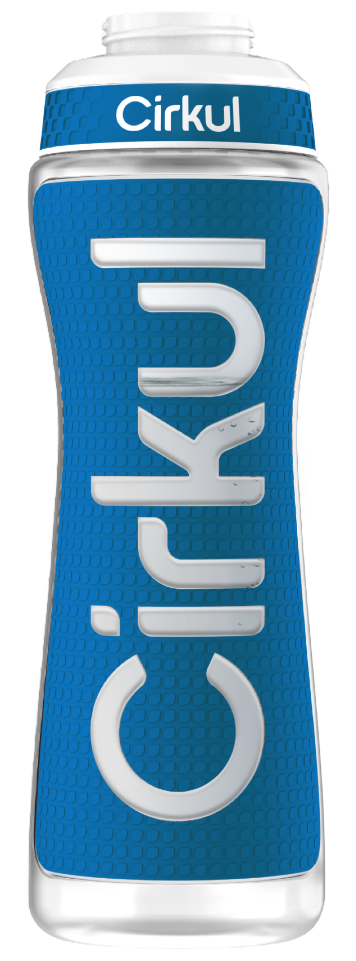 22oz. Grip Squeeze Plastic Bottle & Sport Lid U582