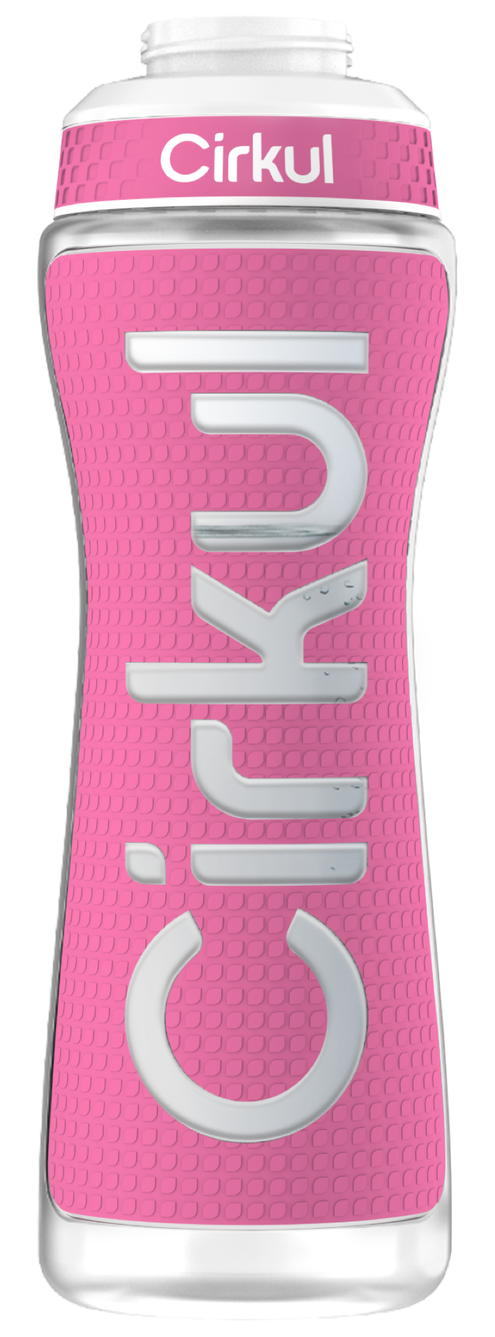 22oz. Grip Squeeze Plastic Bottle & Sport Lid U582