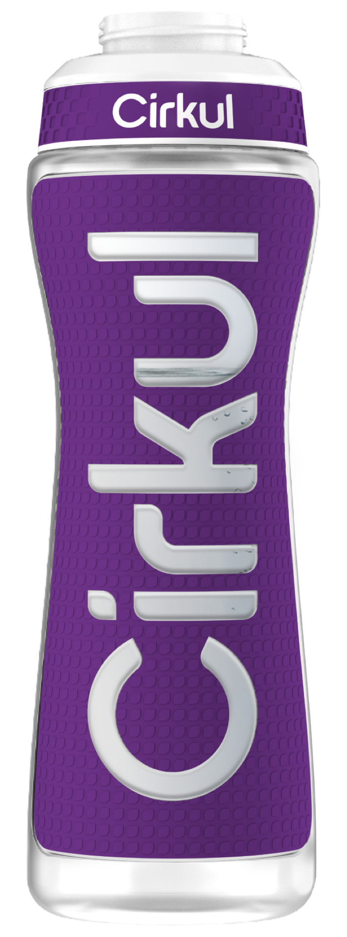 22oz. Grip Squeeze Plastic Bottle & Sport Lid U582