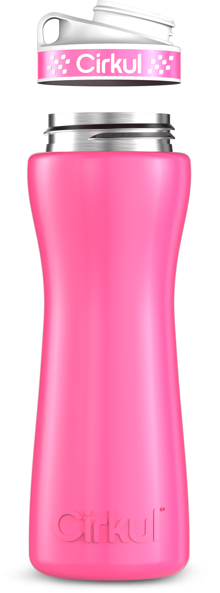 Custom 22oz. Stainless Steel Bottle & Comfort Grip Lid VJCT