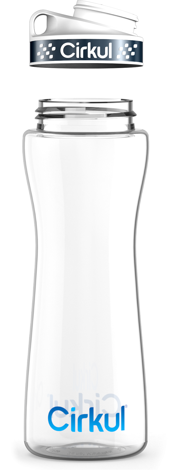 Custom 22oz. Plastic Bottle & Comfort Grip Lid YTNK