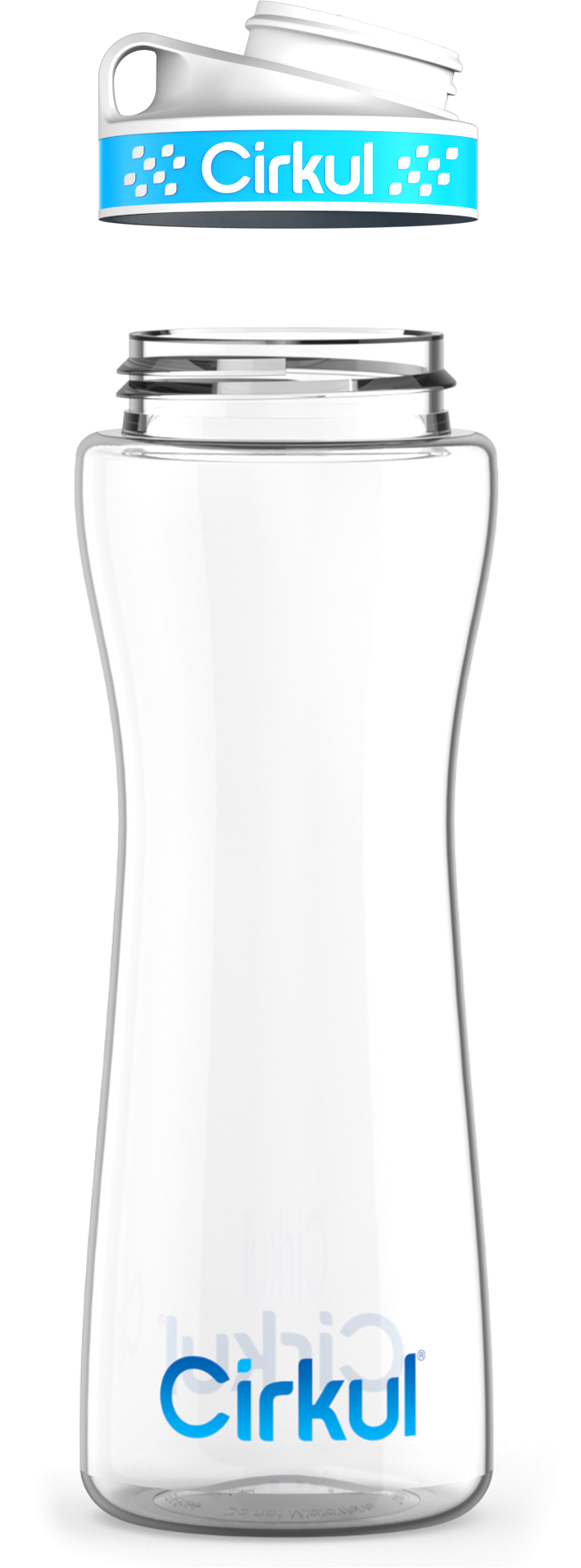 Custom 22oz. Plastic Bottle & Comfort Grip Lid YTNK