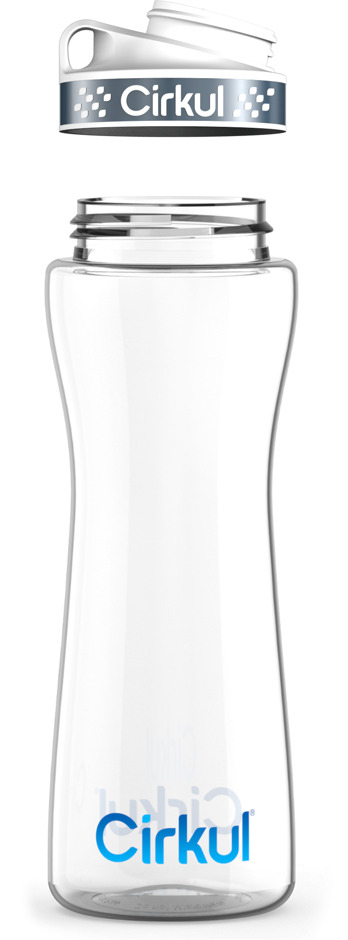 Custom 22oz. Plastic Bottle & Comfort Grip Lid YTNK