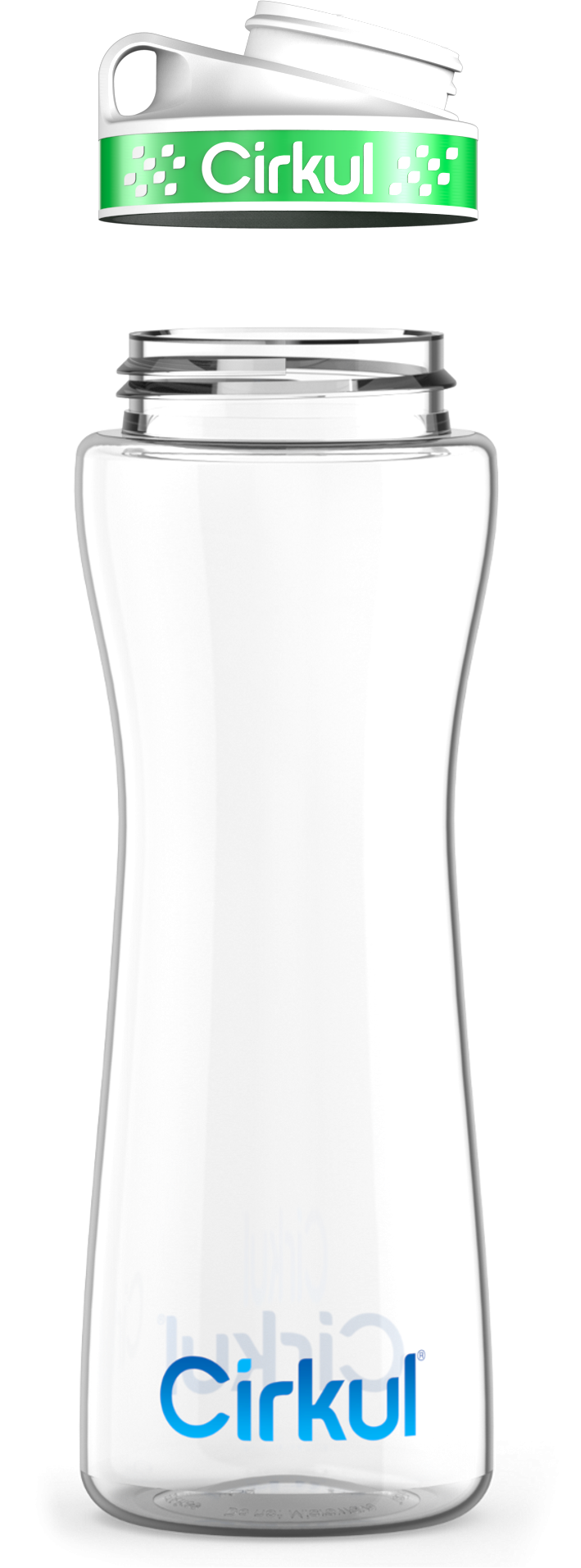 Custom 22oz. Plastic Bottle & Comfort Grip Lid YTNK