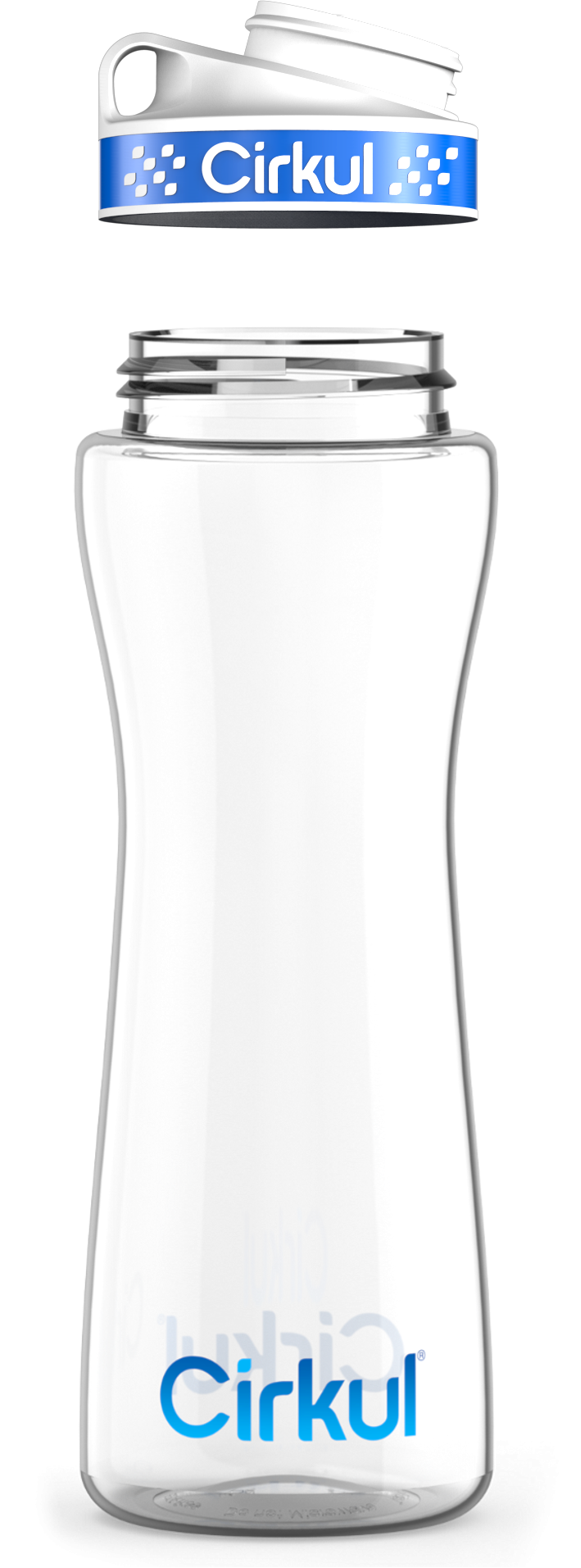 Custom 22oz. Plastic Bottle & Comfort Grip Lid YTNK