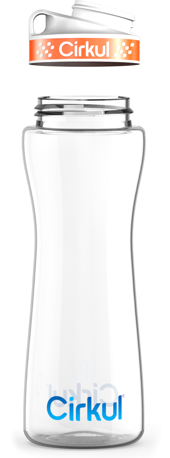 Custom 22oz. Plastic Bottle & Comfort Grip Lid YTNK