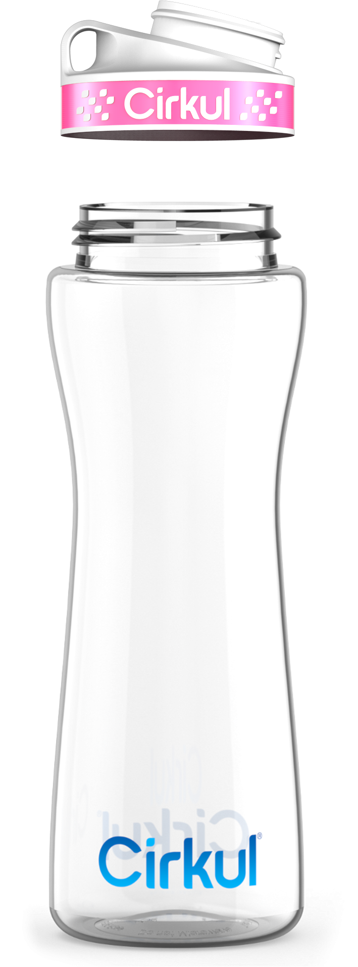 Custom 22oz. Plastic Bottle & Comfort Grip Lid YTNK