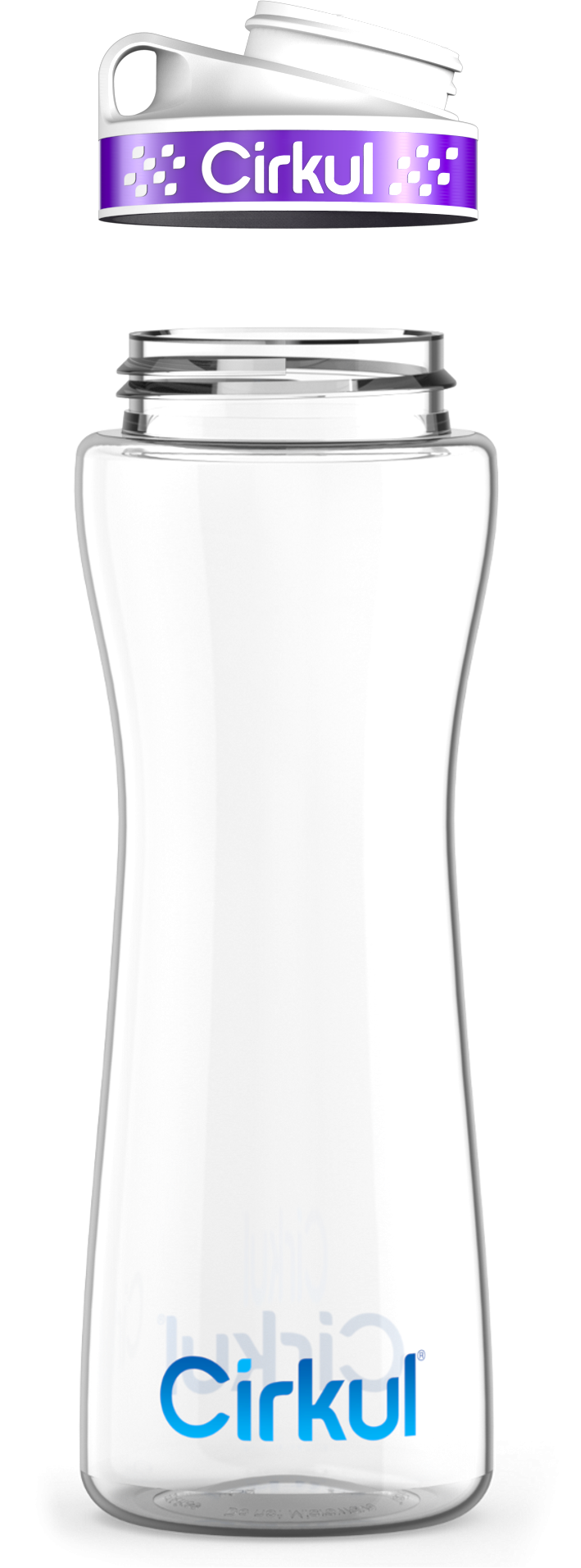 Custom 22oz. Plastic Bottle & Comfort Grip Lid YTNK