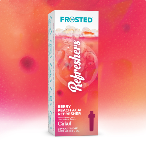 Frosted Berry Peach Acai Refresher JLO8