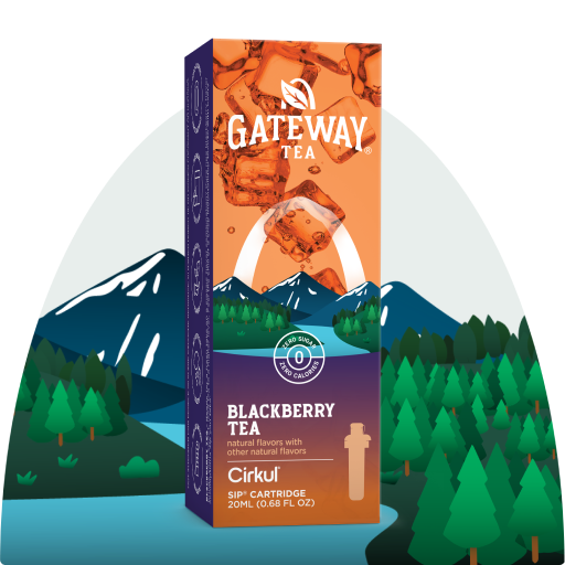 Gateway Blackberry Tea QRM1